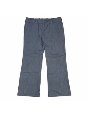 Studio Y 15/16 Blue Stretch Straight Leg Dress Pants Work Trousers